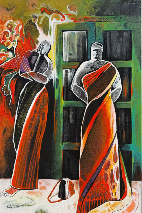 Here For You (36 x 24") - Sudipta Studio