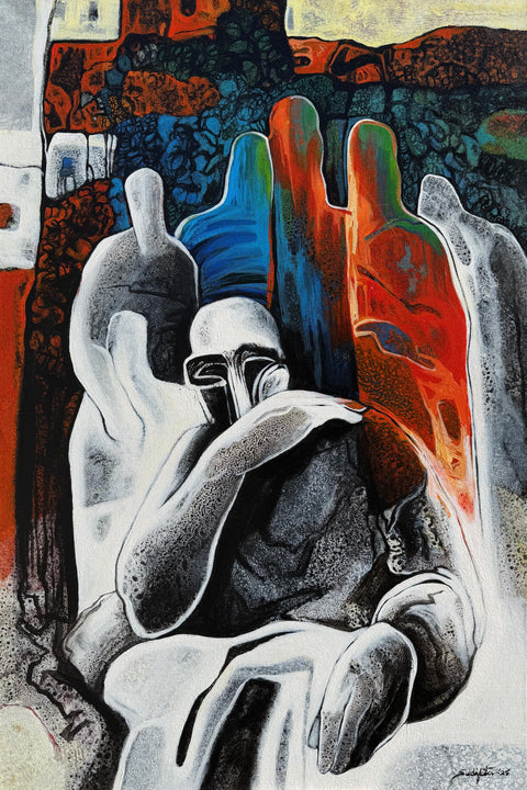 Just Trust Me (36 x 24") - Sudipta Studio