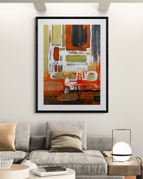 Red and yellow - Sudipta Studio