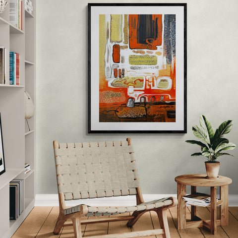 Red and yellow - Sudipta Studio