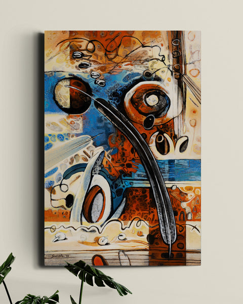 Abstract Art/Painting on wall