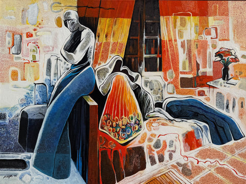 Hard Chapter (36 x 48") - Sudipta Studio