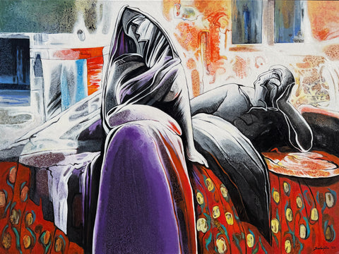 Morning Light (36 x 48") - Sudipta Studio