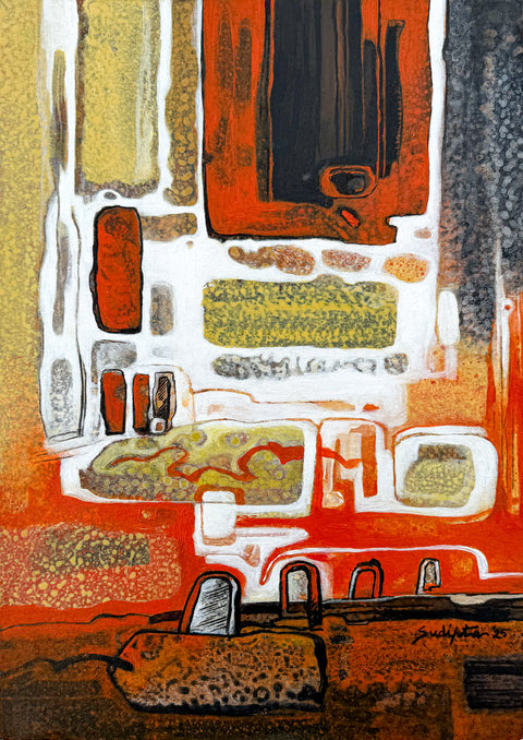 Red and yellow - Sudipta Studio