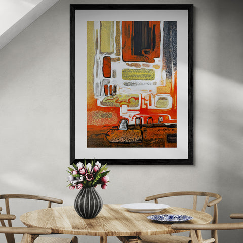 Red and yellow - Sudipta Studio