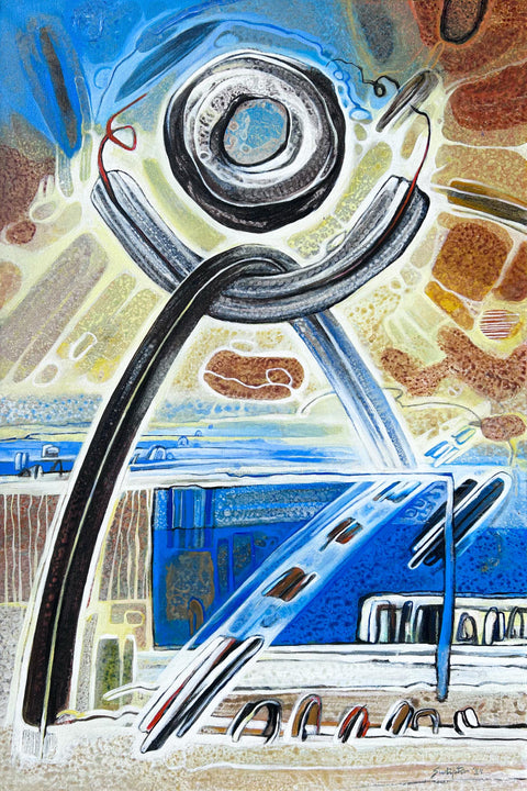 PROJECTION (36 x 24") - Sudipta Studio