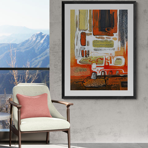 Red and yellow - Sudipta Studio